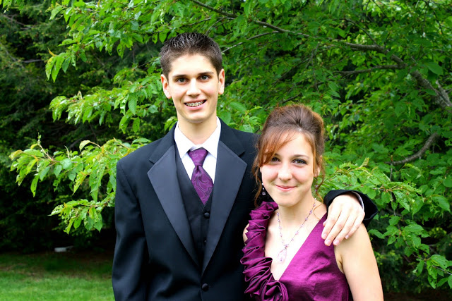 Nathaniel went to prom (warning: picture-heavy post; the best kind!).