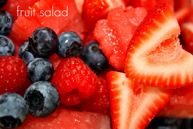 a veritable summer feast on a 90 degree day.