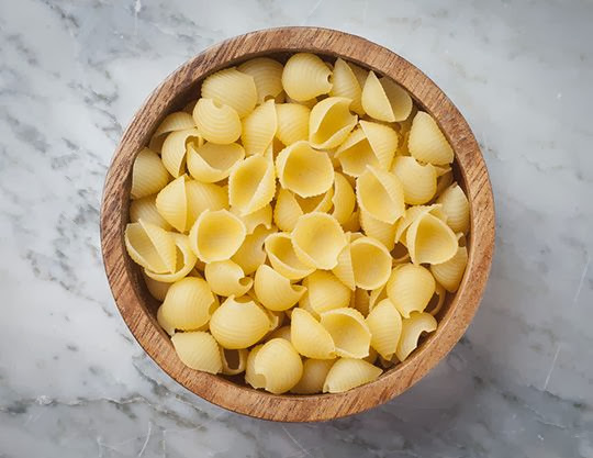 pasta in Italy.