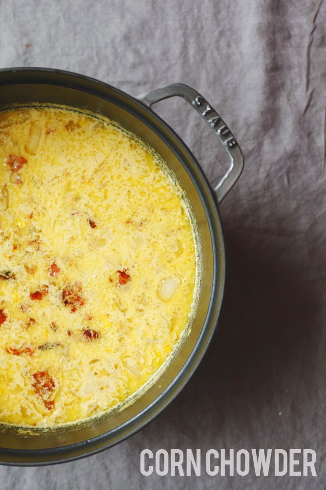 Corn Chowder or the greatest soup of all time.