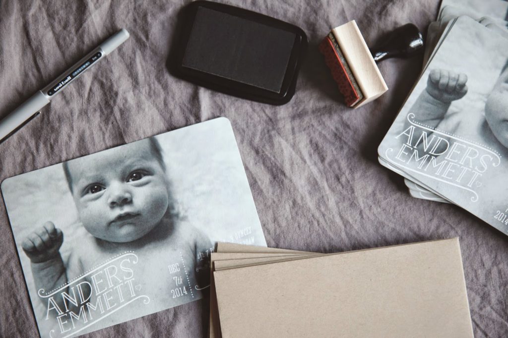 birth announcements + a giveaway with minted! :: CLOSED