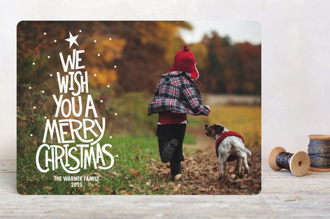 Minted Christmas Card Giveaway.