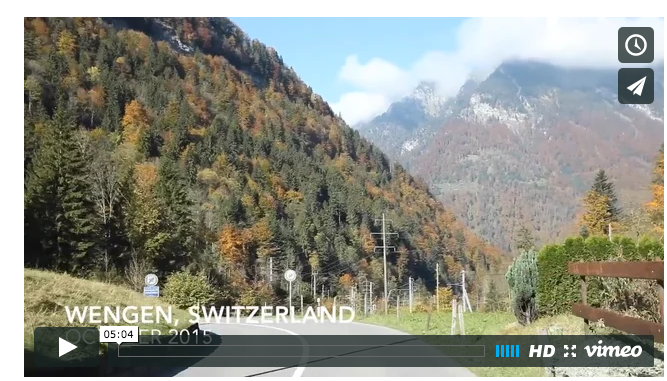 switzerland in video form!