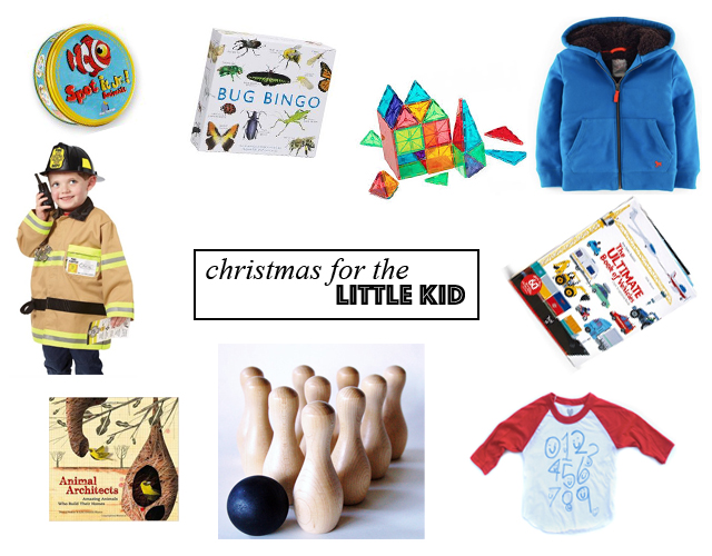 christmas present ideas for the little kid.