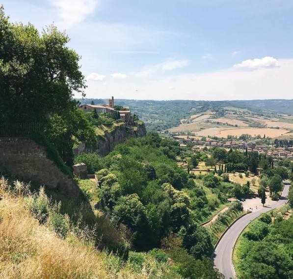 back in orvieto.