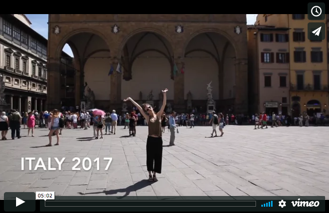 italy! in video! a few months late!